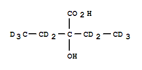 2-氘代乙基-2-羥基-3,3,4,4,4-氘代丁酸