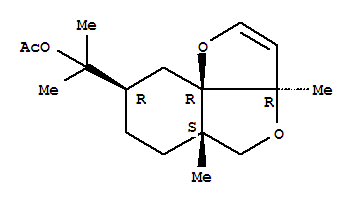 (3aR,5aS,8S,9aR)-3a,5,5a,6,8,9-六氫-A,A,3A,5A-四甲基-7H-呋喃并[3,2-c]苯并呋喃-8-甲醇乙酸酯