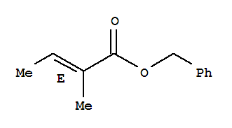 (E)-2-甲基-2-丁烯酸苯甲酯