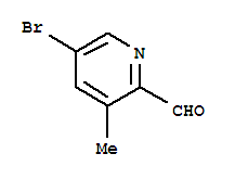3-甲基-5-溴吡啶-2-醛