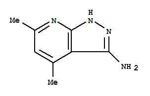 4,6-二甲基-3-氨基吡唑并[3,4-B]吡啶