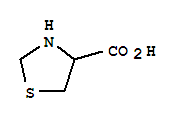 噻莫西酸; 1,3-噻唑啉-4-甲酸; 硫代脯氨酸
