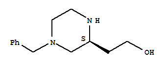 (S)-4-苯甲基-2-哌嗪乙醇