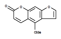 佛手苷內酯; 5-甲氧基補骨脂素; 4-甲氧基-7H-呋喃并[3,2-g]苯并吡喃-7-酮