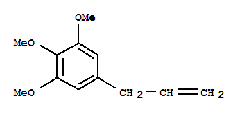 欖香素; 5-烯丙基-1,2,3-三甲氧基苯