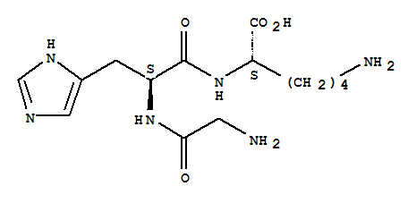 甘氨酰-L-組氨酰-L-賴氨酸
（藍銅勝肽）