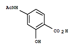 4-乙酰氨基水楊酸; 4-乙酰氨基-2-羥基苯甲酸