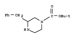 N-1-Boc-3-芐基哌嗪; 3-芐基哌嗪-1-羧酸叔丁酯