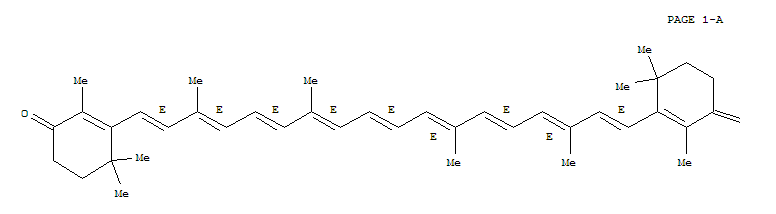 斑蝥黃素
