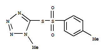 1-甲基-5-(4-甲基苯基)磺酰基硫基-四唑