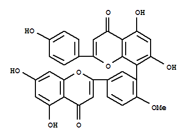 白果雙黃酮   7-去甲基銀杏雙黃酮