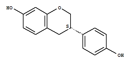 雌馬酚; (S)-3,4-二氫-3-(4-羥基苯基)-2H-1-苯并吡喃-7-醇