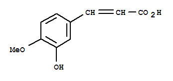 3-羥基-4-甲氧基肉桂酸