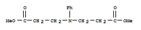 N,N-二甲氧基羰基乙基苯胺; N-(3-甲氧基-3-氧代丙基)-N-苯基-bata-丙氨酸甲酯