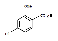 4-氯-2-甲氧基苯甲酸