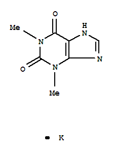 3,7-二氫-1,3-二甲基-1H-嘌呤-2,6-二酮鉀鹽