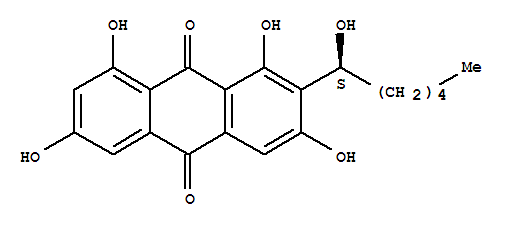 1,3,6,8-四羥基-2-(1-羥基己基)-蒽醌