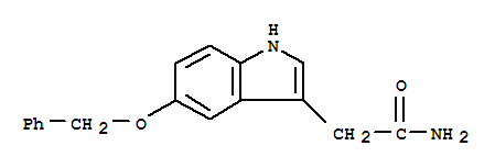 5-芐氧基吲哚-3-乙酰胺