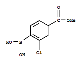 2-氯-4-甲酯基苯硼酸