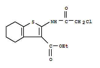 2-[(氯乙酰基)氨基]-4,5,6,7-四氫-1-苯并噻吩-3-羧酸乙酯