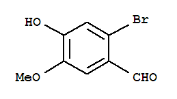 6-溴香蘭素; 6-溴香草醛; 2-溴-4-羥基-5-甲氧基苯甲醛