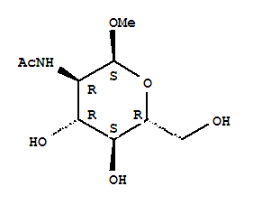 甲基 2-乙酰氨基-2-脫氧-ALPHA-D-吡喃葡萄糖苷