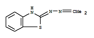 丙酮苯并噻唑基-2-腙