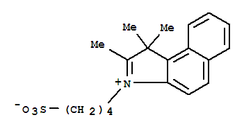 1,1,2-三甲基-3-(4-硫代丁基)苯并[e]吲哚,內鹽