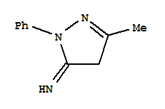 2,4-二氫-5-甲基-2-苯基-3H-吡唑-3-亞胺