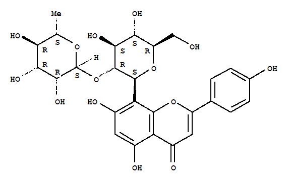 牡荊素-2''-O-鼠李糖苷