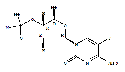 5'-脫氧-2',3'-O-異亞丙基-5-氟-D-胞啶