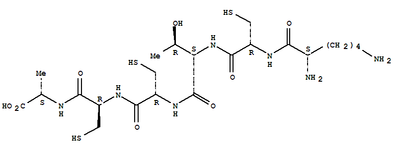 H-LYS-CYS-THR-CYS-CYS-ALA-OH