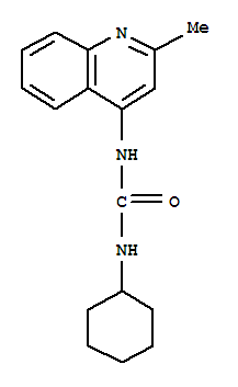 1-環己基-3-(2-甲基-4-喹啉基)脲