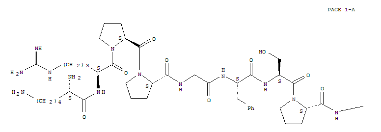 賴氨酸-(脫-精氨酸9)舒愛激肽