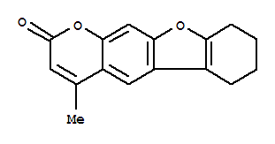 4-甲基-6,7,8,9-四氫-[1]苯并呋喃并[3,2-g]苯并吡喃-2-酮