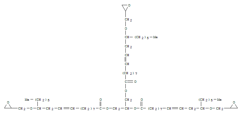 12-環氧甲氧基-9-十八烯酸甘油三酯聚合物