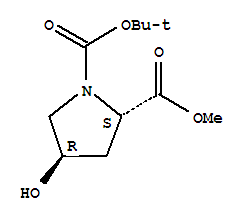 N-Boc-反式-4-羥基-L-脯氨酸甲酯; N-叔丁氧羰基-反式-4-羥基-L-脯氨酸甲酯