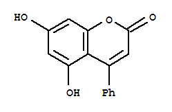 5,7-二羥基-4-苯基香豆素