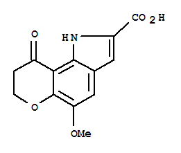 5-甲氧基-9-羰基-1,7,8,9-四氫吡喃并[2,3-g]吲哚-2-羧酸