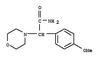 alpha-(4-甲氧基苯基)嗎啉-4-乙酰胺