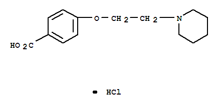 4-[2-(1-哌啶基)乙氧基]苯甲酸鹽酸鹽