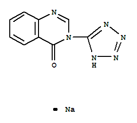 3-(2H-四唑-5-基)-4(3H)-喹唑啉酮鈉鹽(1:1)