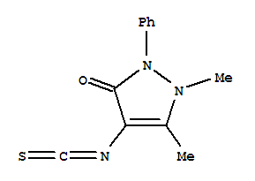 4-異硫氰酸-1,5-二甲基-2-苯基-1,2-二氫吡唑-3-酮