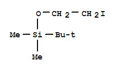 叔丁基-（2-碘乙氧基）二甲基硅烷