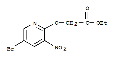 2-(5-溴-3-硝基-2-吡啶氧基)乙酸乙酯