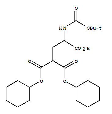 3-[[(1,1-二甲基乙氧基)羰基]氨基]-1,1,3-丙烷三羧酸 1,1-二環己基酯