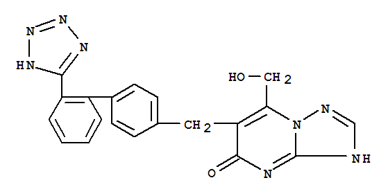 8-甲基-2-丙基-3-[[4-[3-(2H-四唑-5-基)噻吩-2-基]苯基]甲基]-1,5,7,9-四氮雜二環[4.3.0]壬-2,5,7-三烯-4-酮