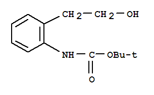 氨甲酸,  N-[2-(2-羥基乙基)苯基]-,1,1-二甲基乙基酯