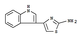 4-(1H-3-吲哚)-1,3-噻唑-2-胺