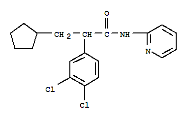 3,4-二氯-alpha-環戊基甲基-N-2-吡啶苯乙酰胺